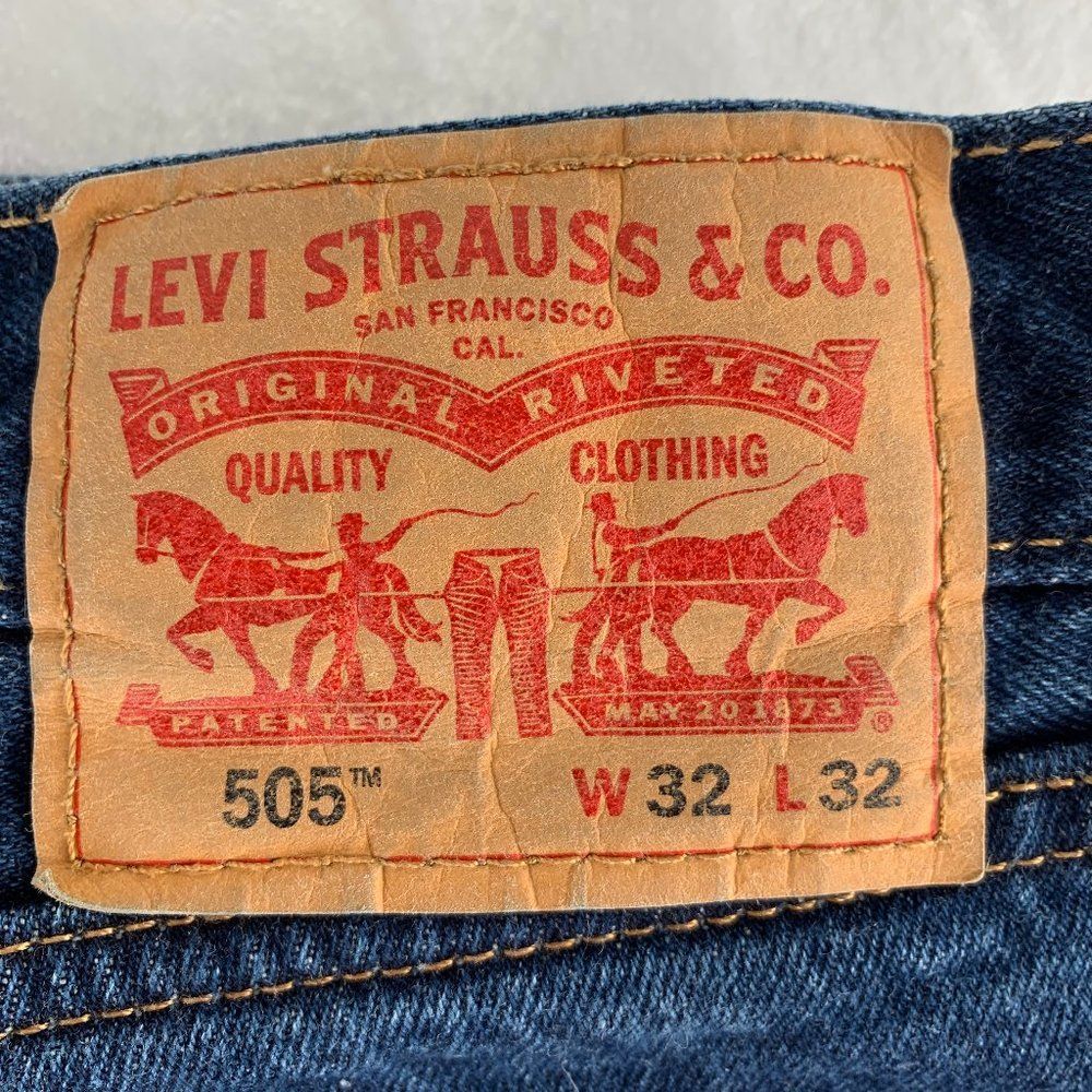 Men's LEVI'S 505 Jeans Size: W32 x L32 Great Condition!